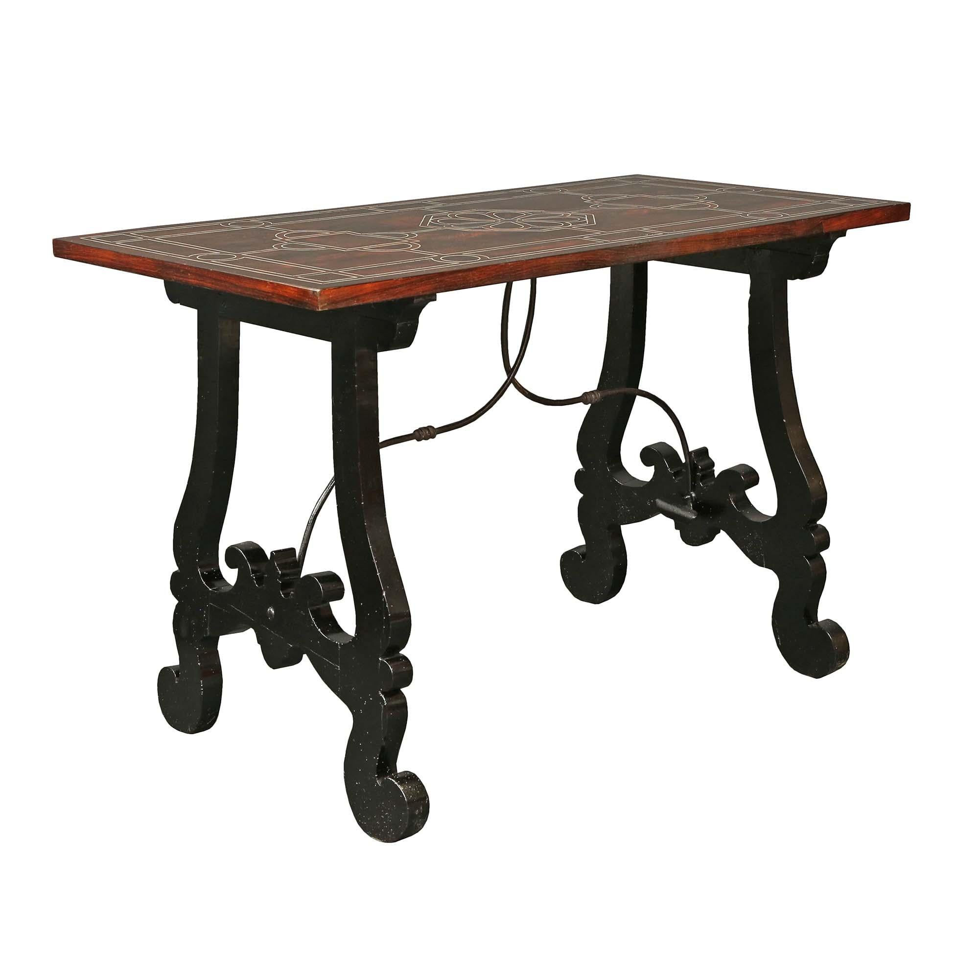 Pair of Italian 17th Century Trestle Tables from Florence In Good Condition For Sale In West Palm Beach, FL