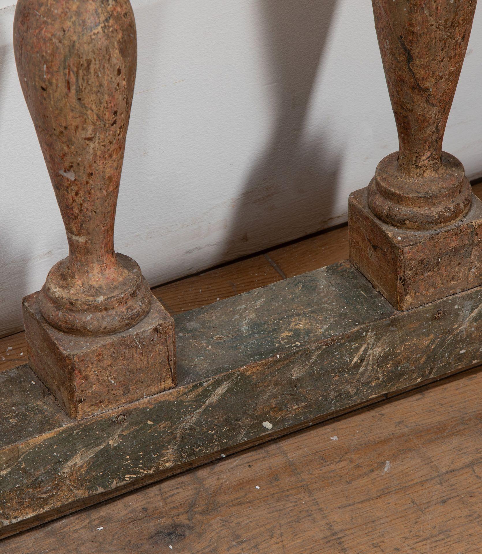 Bois Paire de panneaux de balustrade italiens du 18ème siècle en vente