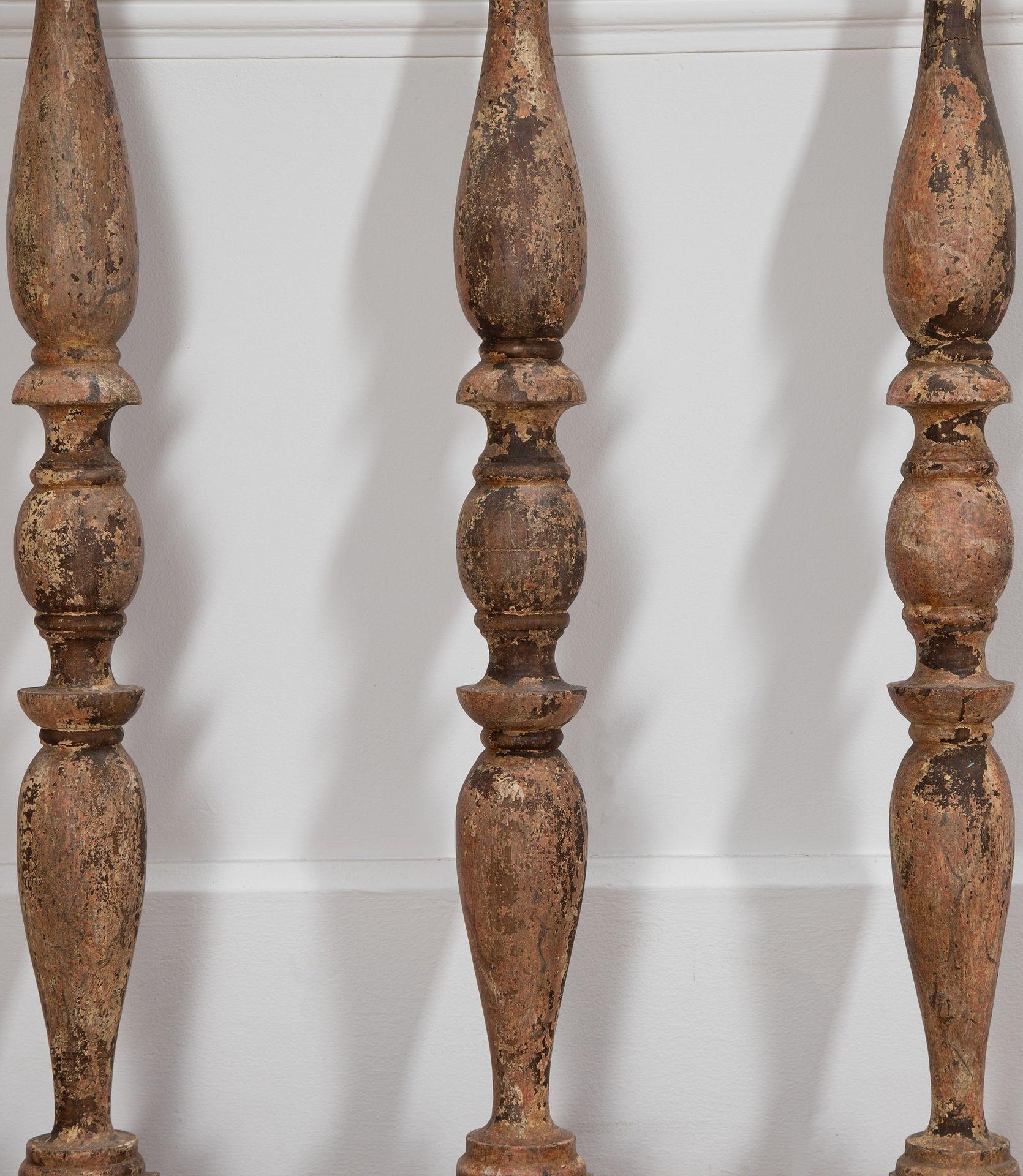 Paire de panneaux de balustrade italiens du 18ème siècle en vente 1