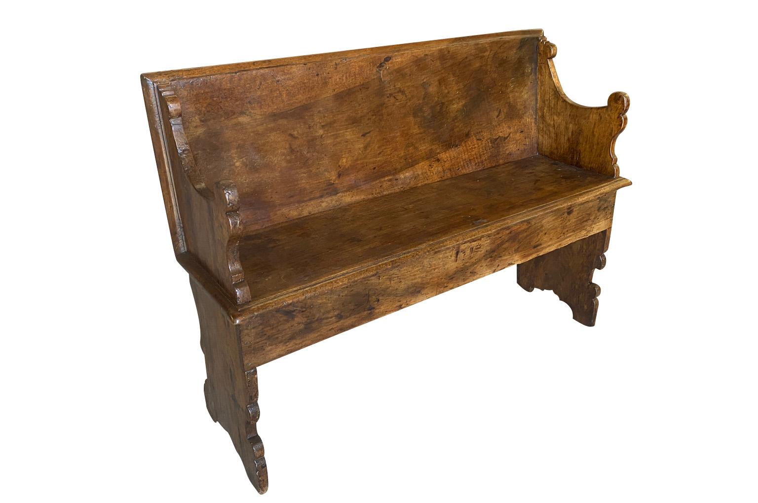 Pair of Italian 18th Century Benches In Good Condition For Sale In Atlanta, GA