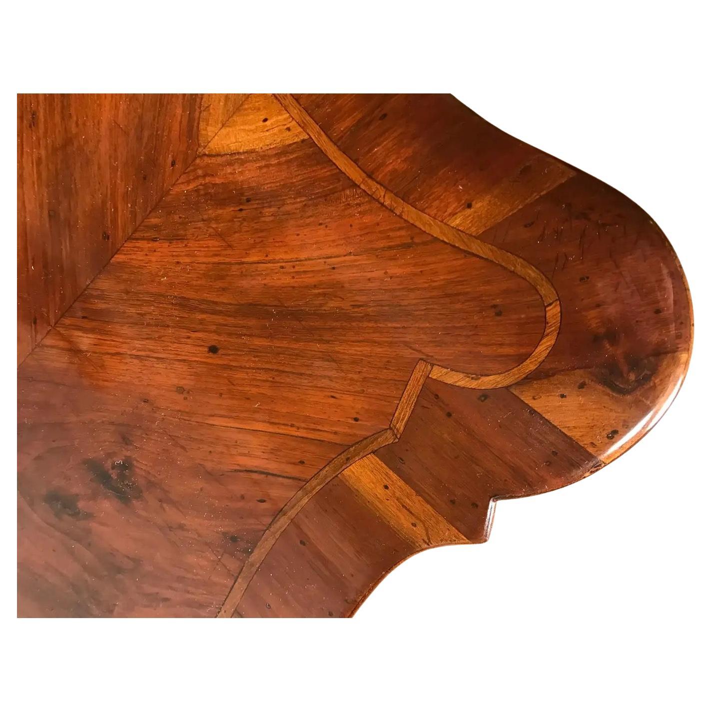 Baroque Pair of Italian 18th century Console Tables For Sale