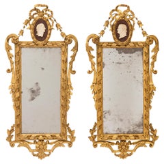 Pair of Italian 18th Century Louis XVI Period Mirrors