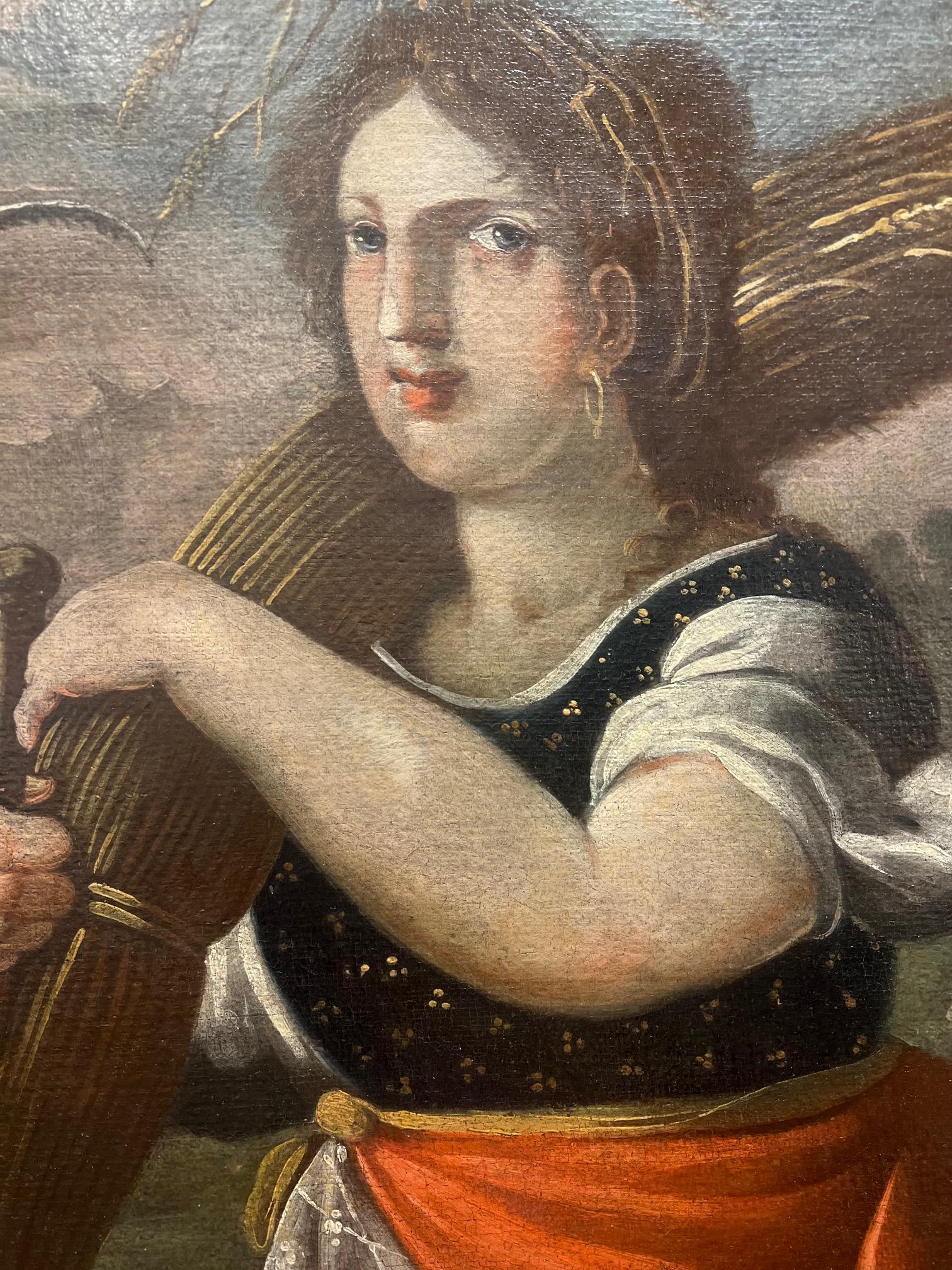Pareja de óleos italianos del siglo XVIII Pintado en venta