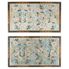 Pair of Italian 18th Century Venetian Floral Paintings