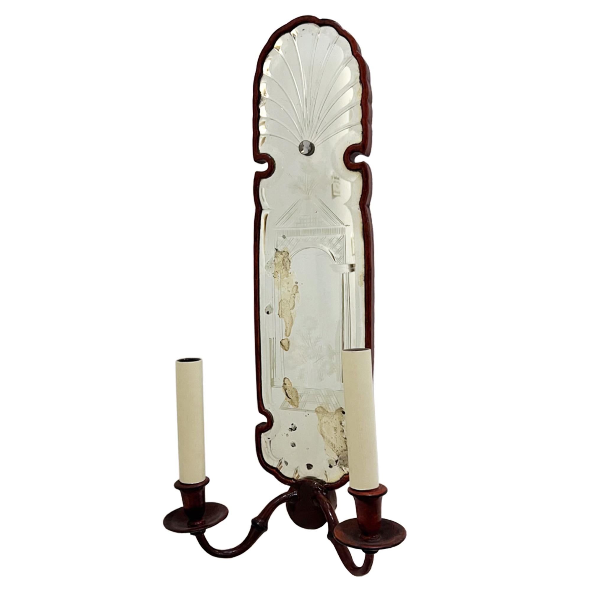 Art Deco Pair of Italian 1920s Wall Sconces For Sale