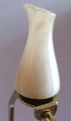 Pair of Italian 1950s Alabaster Table Lamps