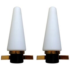 Pair of Italian 1950s Wall Lights