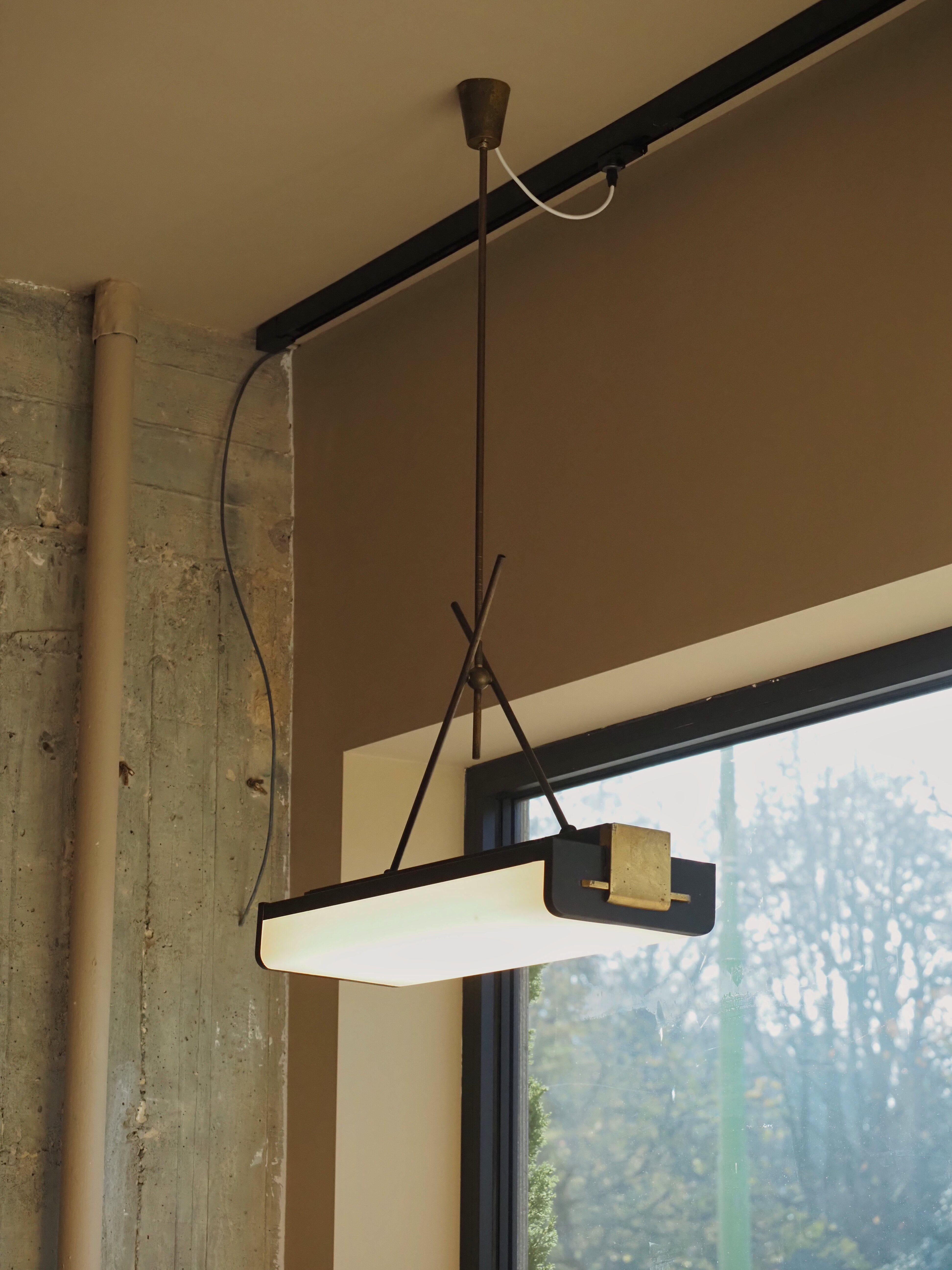 Coppia di lampade a sospensione italiane degli anni '60 in vendita 1