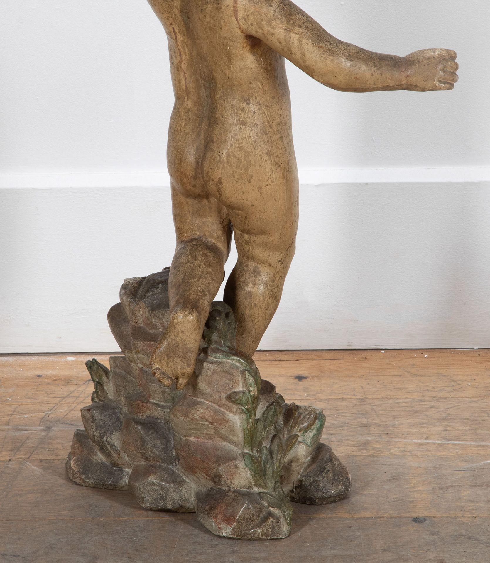 Pair of Italian 19th Century Cherub Console Tables For Sale 10