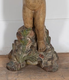 Pair of Italian 19th Century Cherub Console Tables