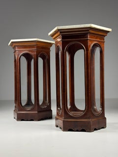 Pair of Italian 19th century Display Cabinets