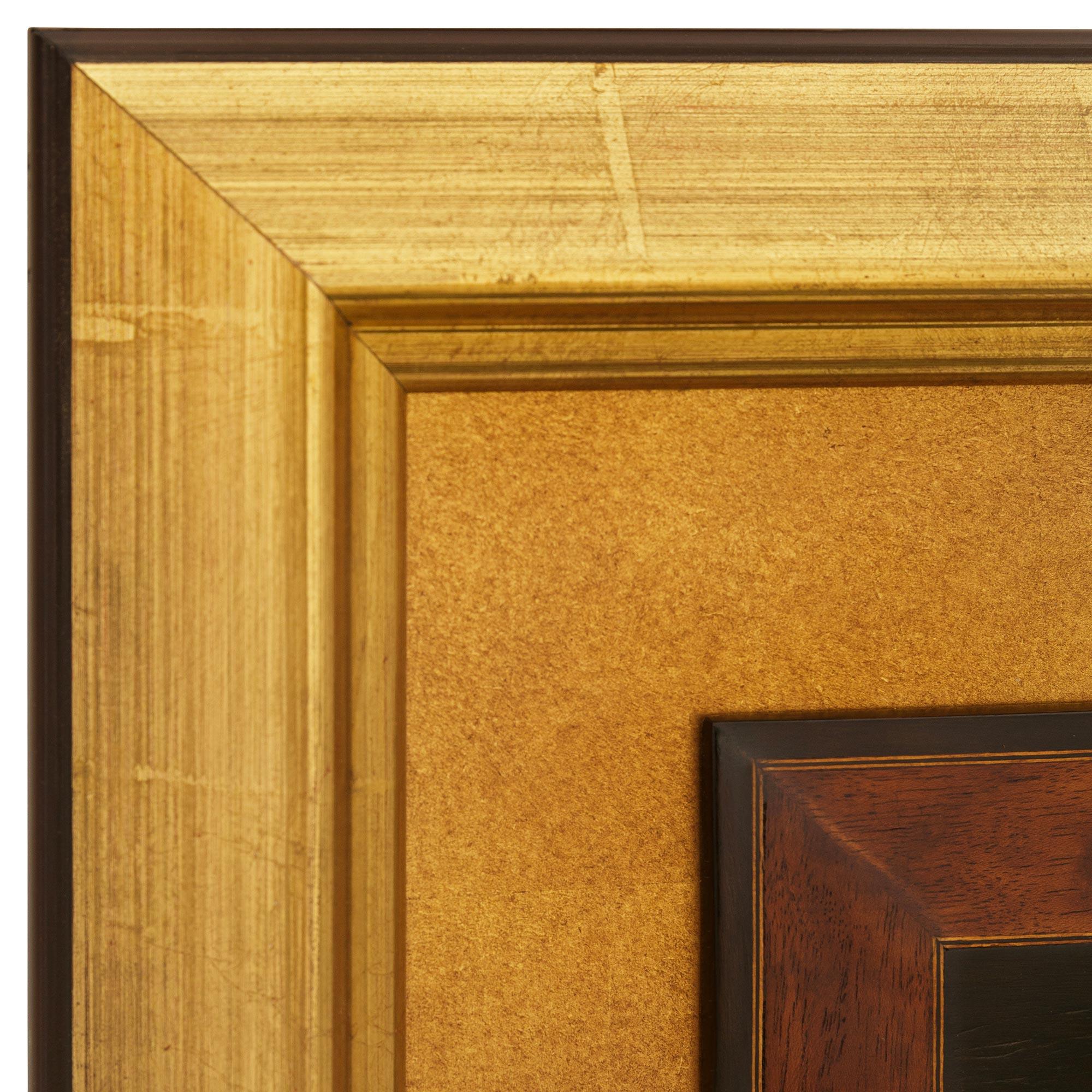 Paar italienische Plaketten aus Giltholz und Holz aus der Grand-Tour-Periode des 19. (Italienisch) im Angebot