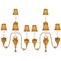 Giltwood Wall Lights and Sconces