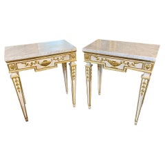 Pair of Italian 19th Century Neo Classical Consoles