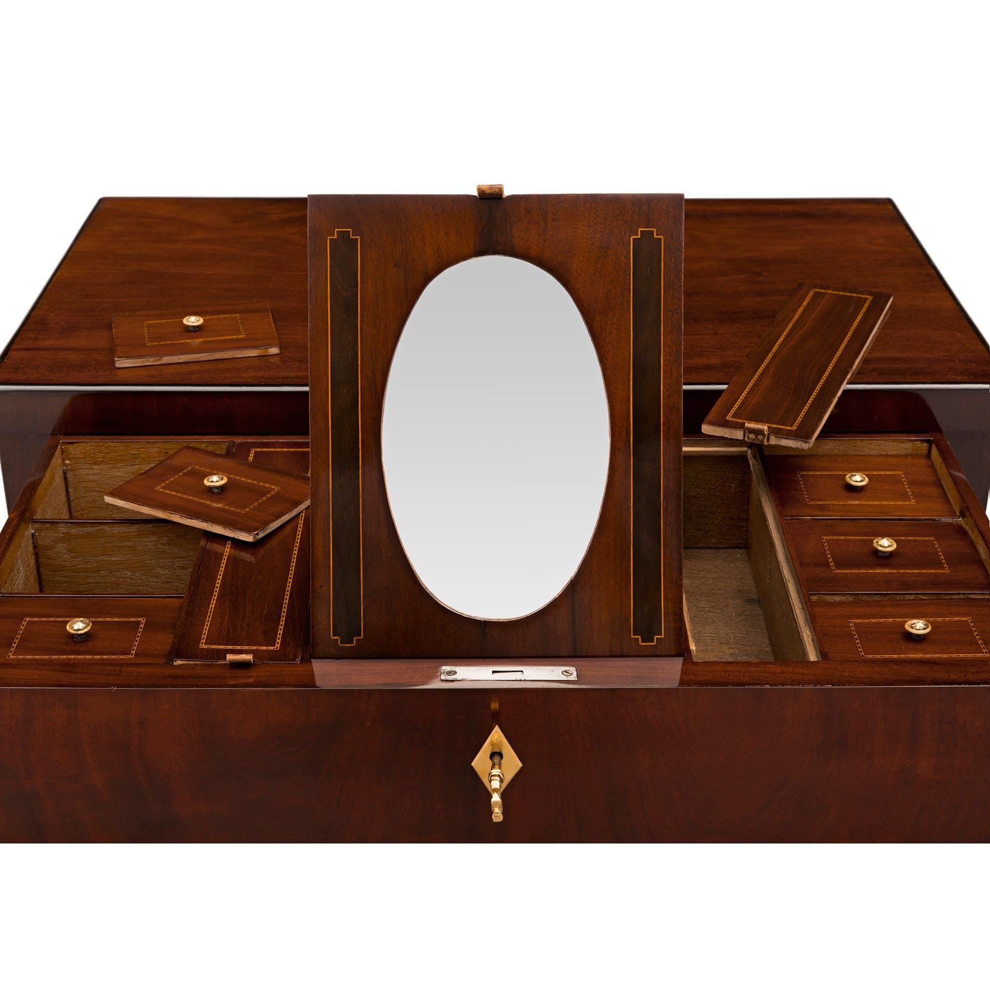Pair of Italian 19th Century Neo-Classical St. Chests For Sale 1