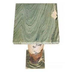 Pair of Italian 19th Century Neo-Classical St. Marble Pedestal Columns