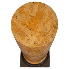 Pair of Italian 19th Century Neo-Classical St. Scagliola Pedestal Columns