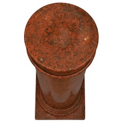 Pair of Italian 19th Century Scagliola Columns