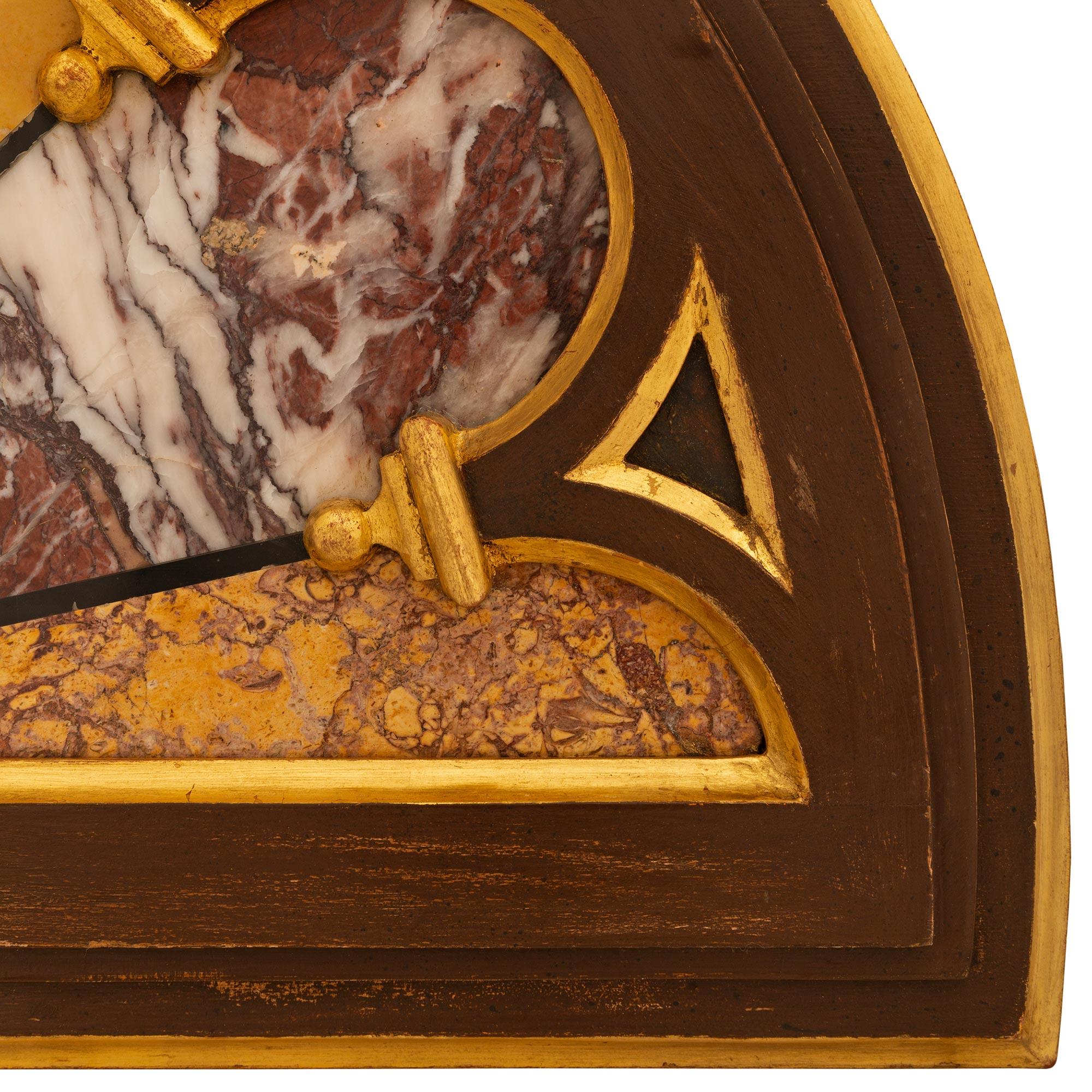 Pareja De Mármoles Y Piedras Semipreciosas Italianas Del Siglo XIX Para Decoración De Pared en venta 1