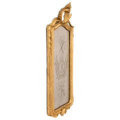 Pair of Italian 19th Century Venetian Style Giltwood Mirrors