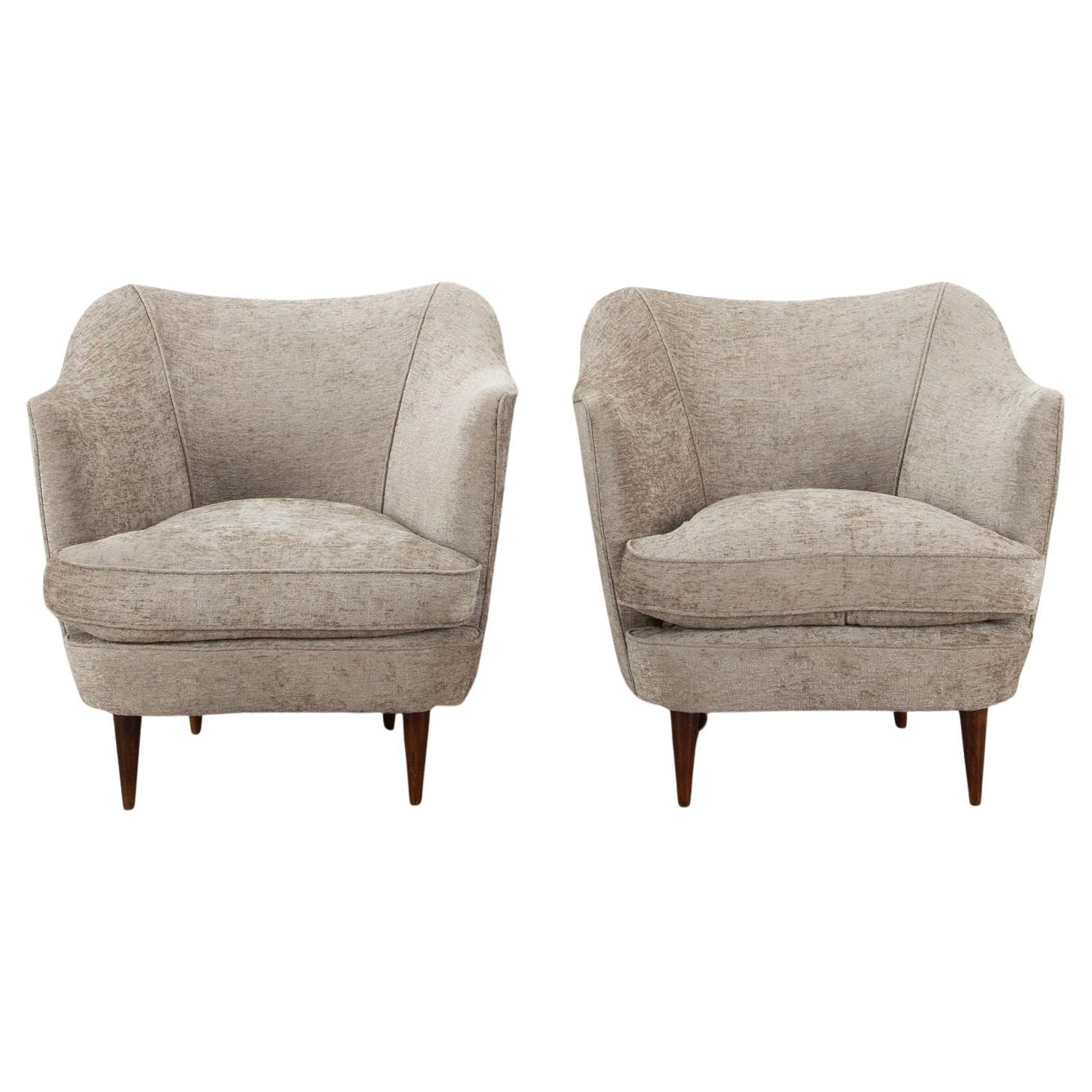 Pair of Italian 20th Century Armchairs