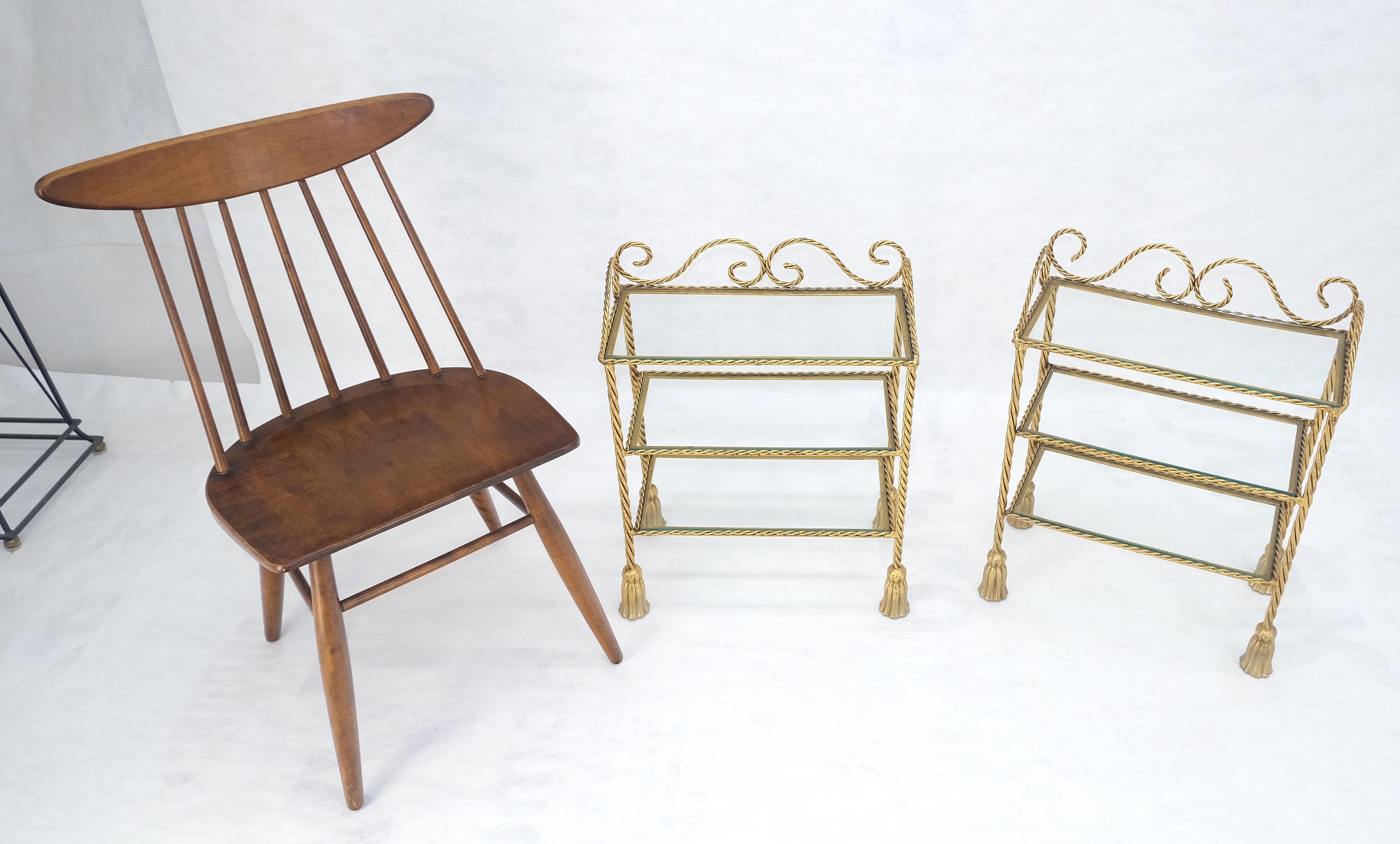 Pair of Italian 3 TierGold Gilt 