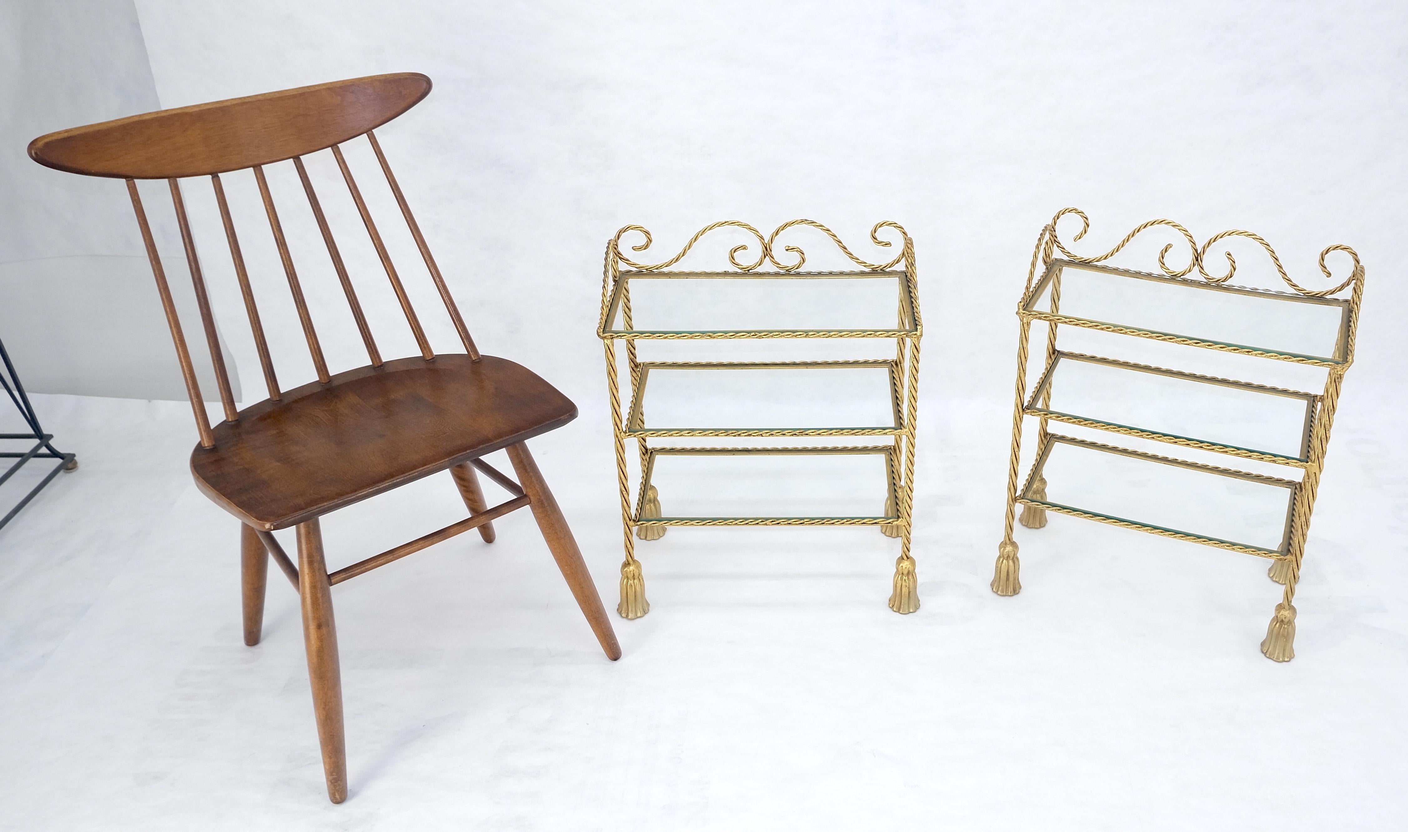 Pair of Italian 3 TierGold Gilt 