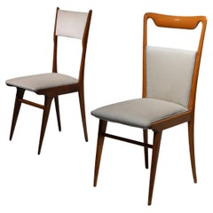 Pair of Italian 50s Dining Chairs in the style of Paolo Buffa