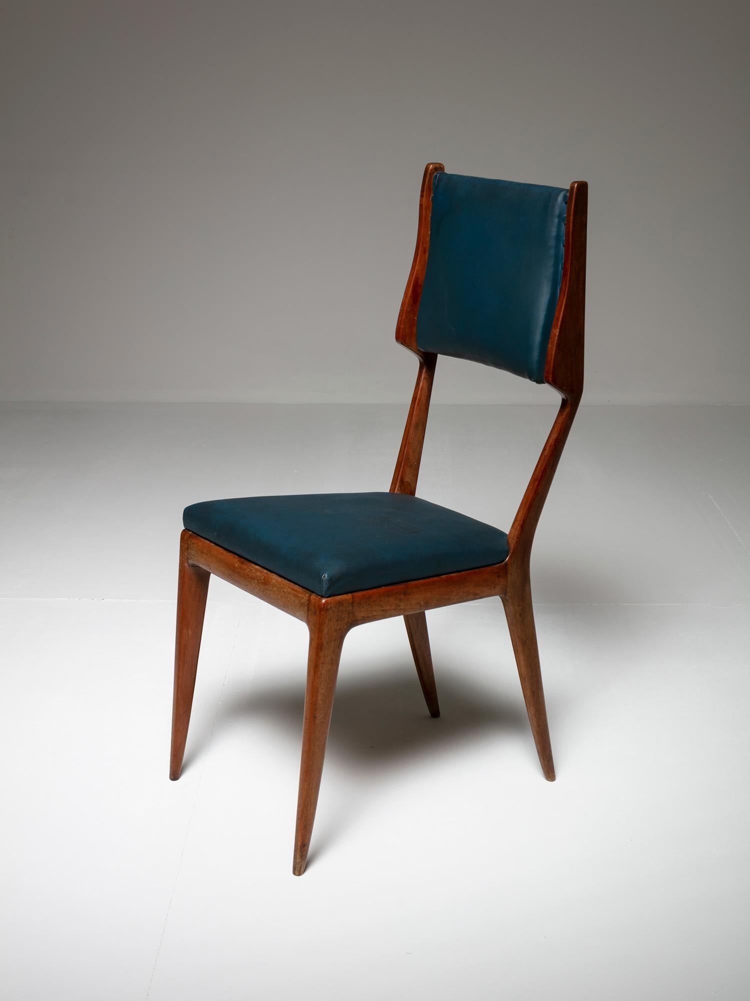 Mid-20th Century Pair of Italian 1960s Chairs
