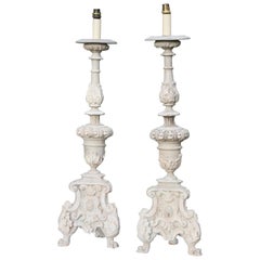 Pair of Italian Alter Sticks