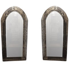Pair of Italian Arched Mirrors