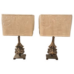 Pair of Italian Architectural Element Lamps
