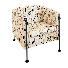 Mid Century Armachairs Model Felix for Arflex Designed by Burkhard Vogtherr