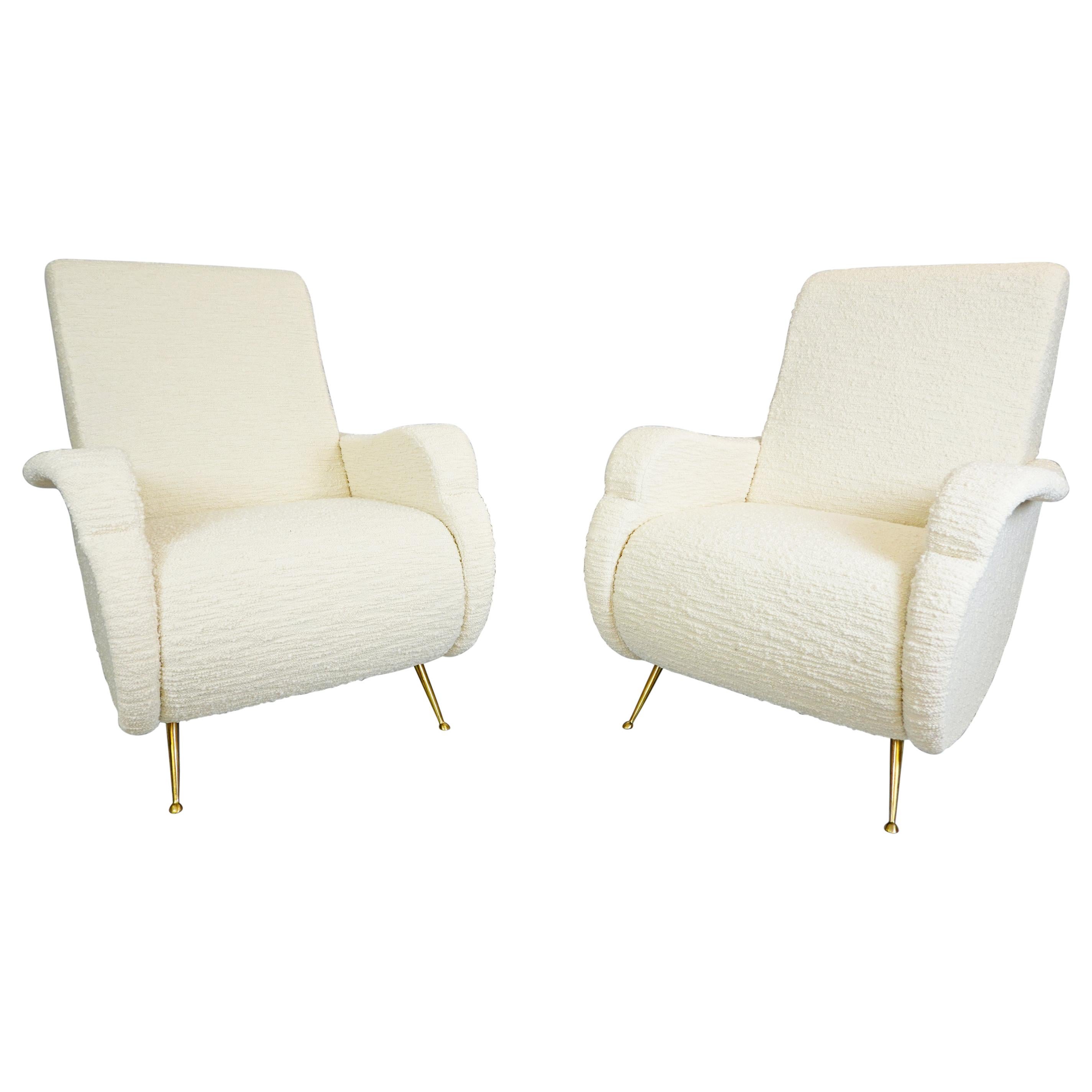 Pair of Italian Armchairs