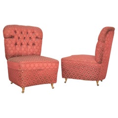 Pair of Italian armchairs, 1950s