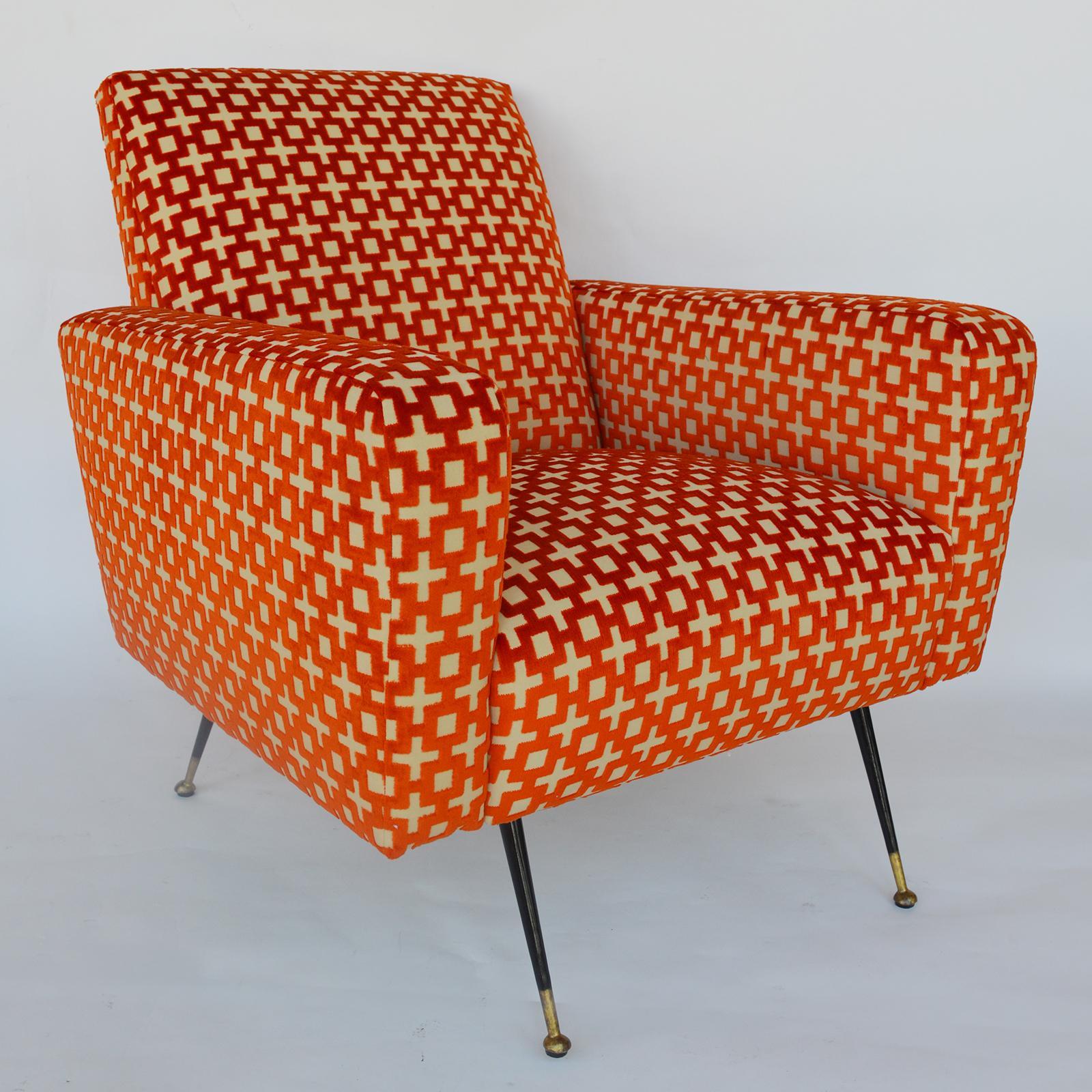 Pair of Italian Armchairs, 1960's 4