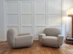 Pair of Italian Armchairs 70s