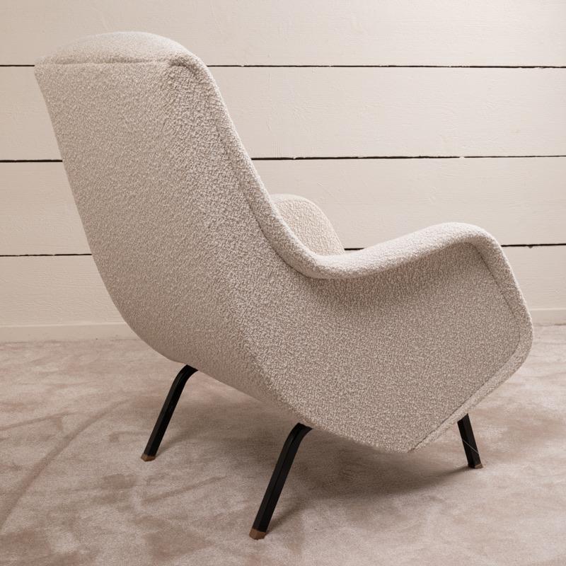 Laqué Paire de fauteuils italiens d'Aldo Morbelli - 1950 en vente