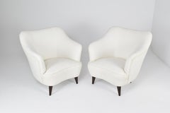 Pareja de sillones italianos de Gio Ponti para Casa e Giardino, años 30