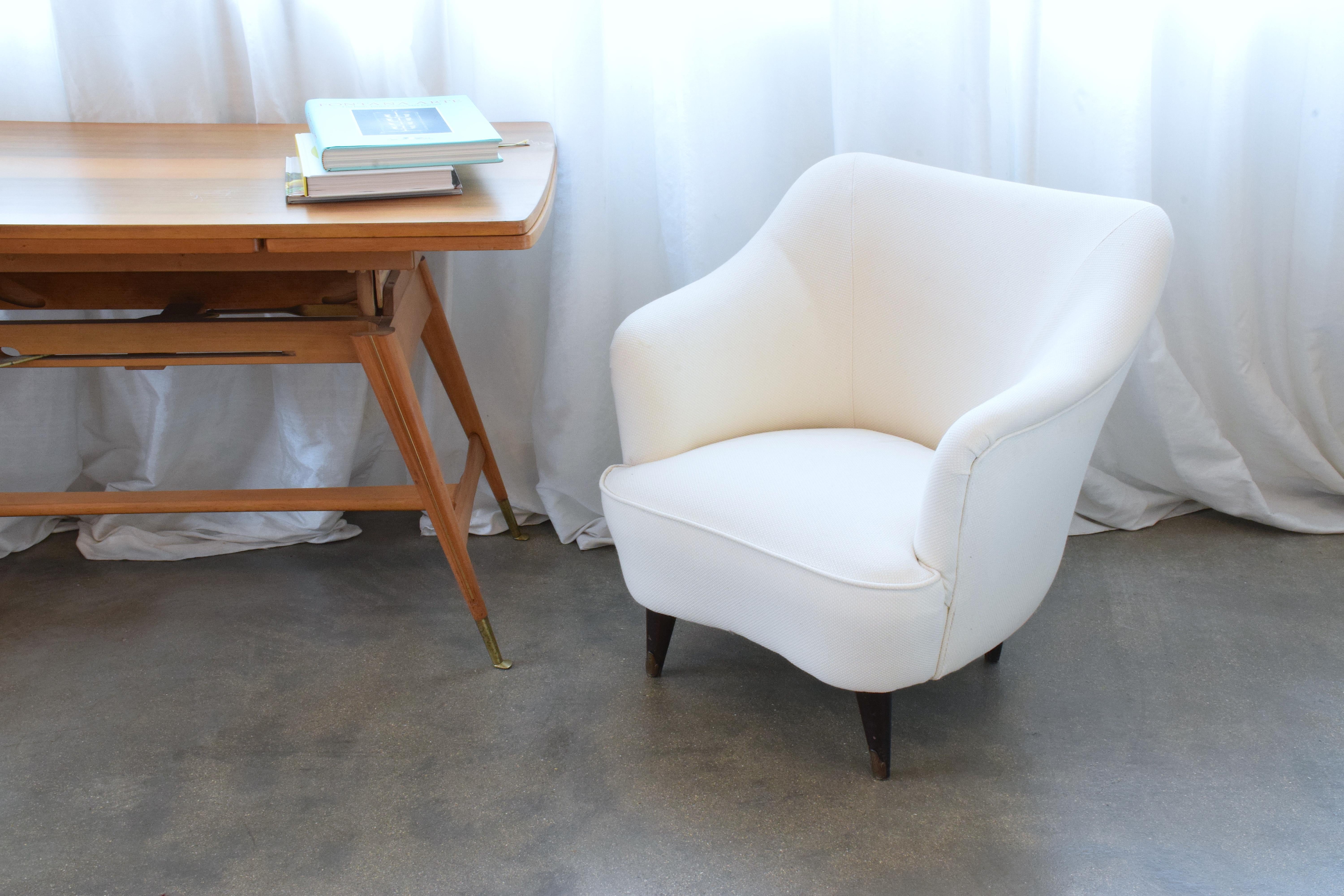 Pair of Italian Armchairs by Gio Ponti for Casa e Giardino, 1930s In Good Condition For Sale In Paris, FR