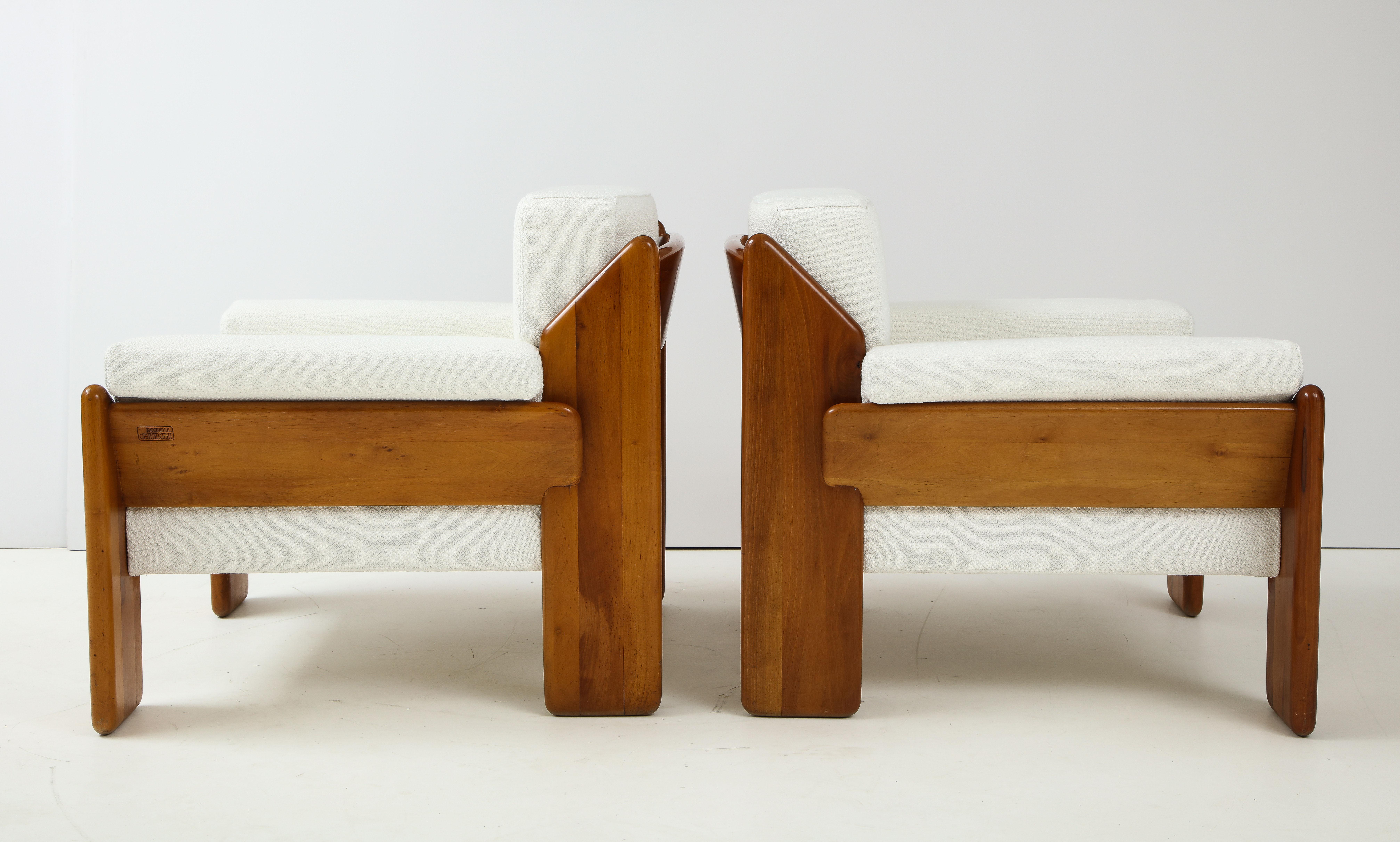 Pair of Italian Armchairs by Sapporo for Mobil Girgi, 1970's 4
