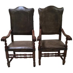 Pair of Italian Armchairs