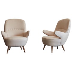 Pair of Italian Armchairs