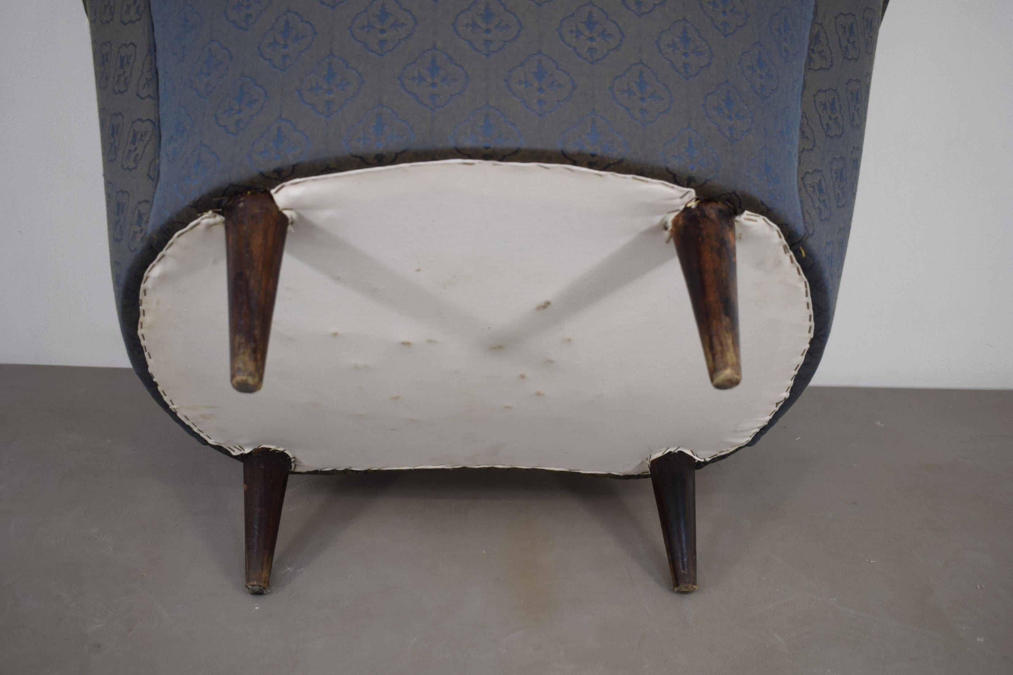 Paire de fauteuils italiens, style Ico Parisi, années 1950 en vente 5