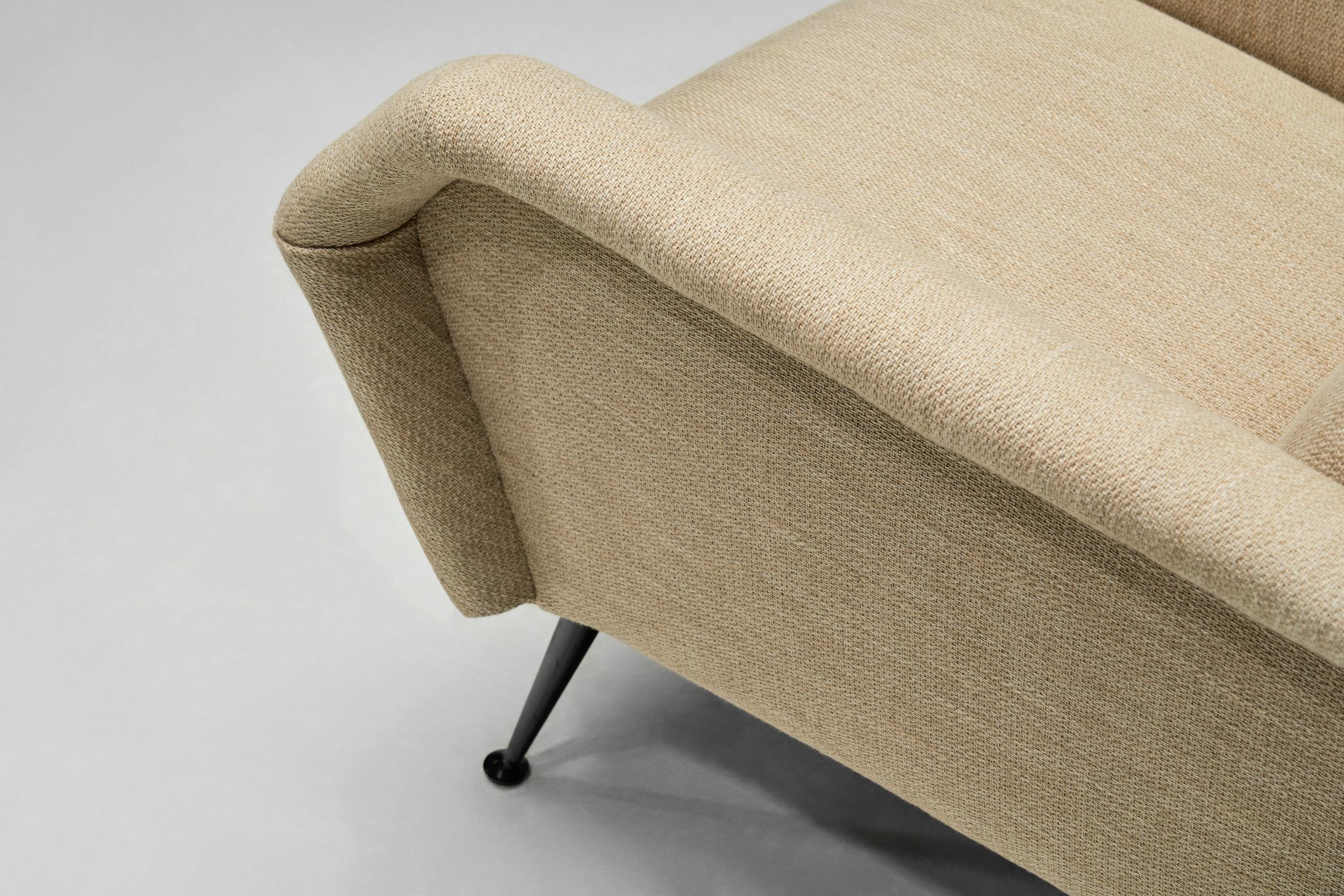Pair of Italian Armchairs in the manner of Marco Zanuso, Italy 1960s For Sale 7