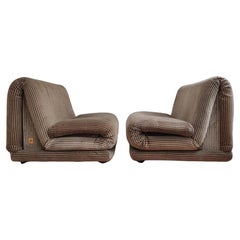 Pair of italian armchairs Salotti - 1970s