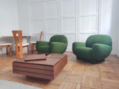 Coppia di poltrone italiane - space age anni '70