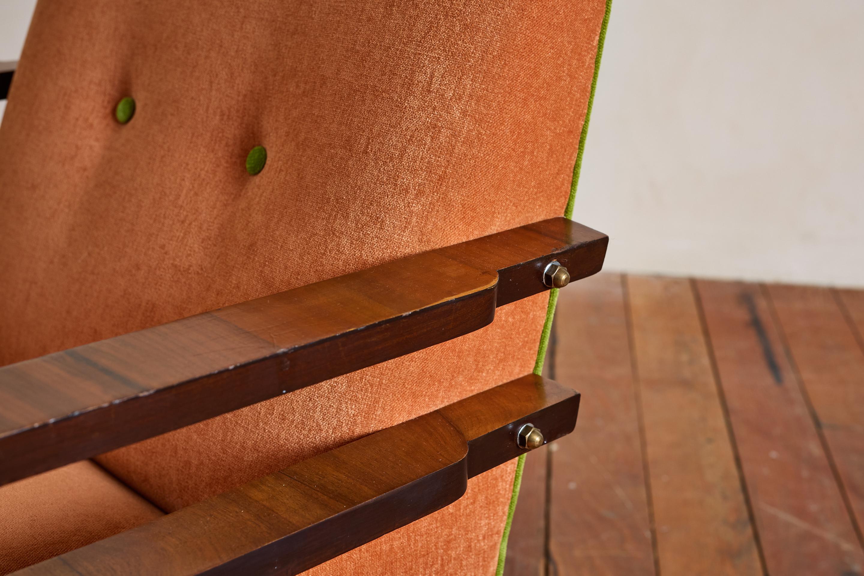 Paire de fauteuils Art déco italiens en vente 7