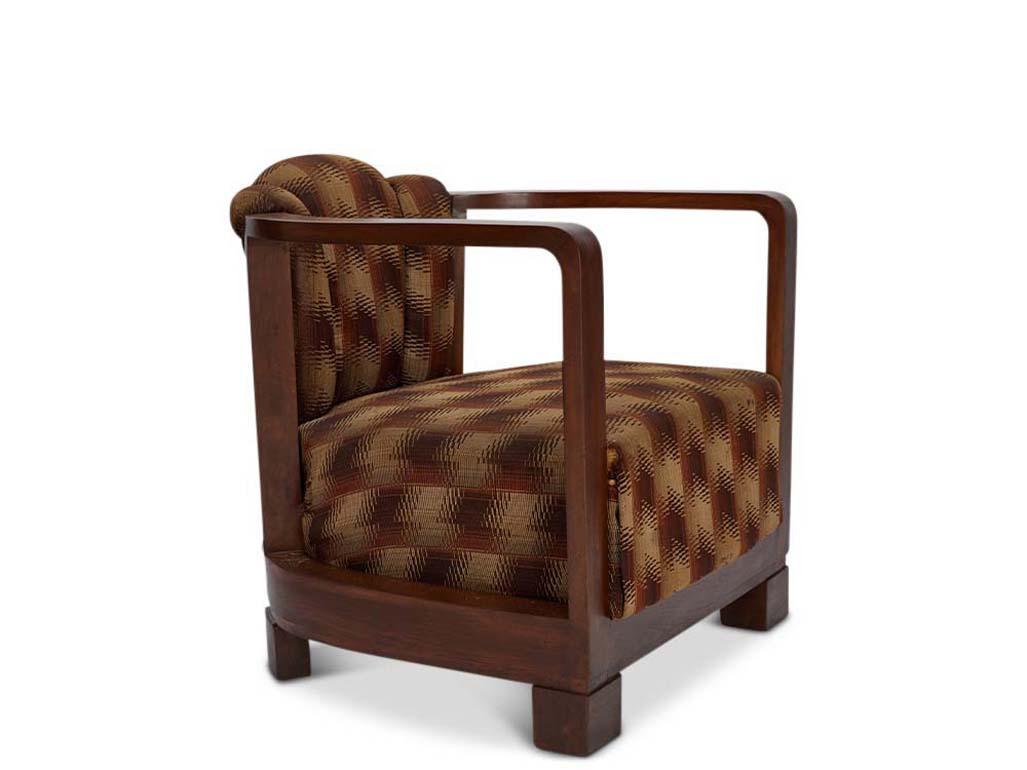 Pair of Italian Art Deco Lounge Chairs
Dimensions: 26.5