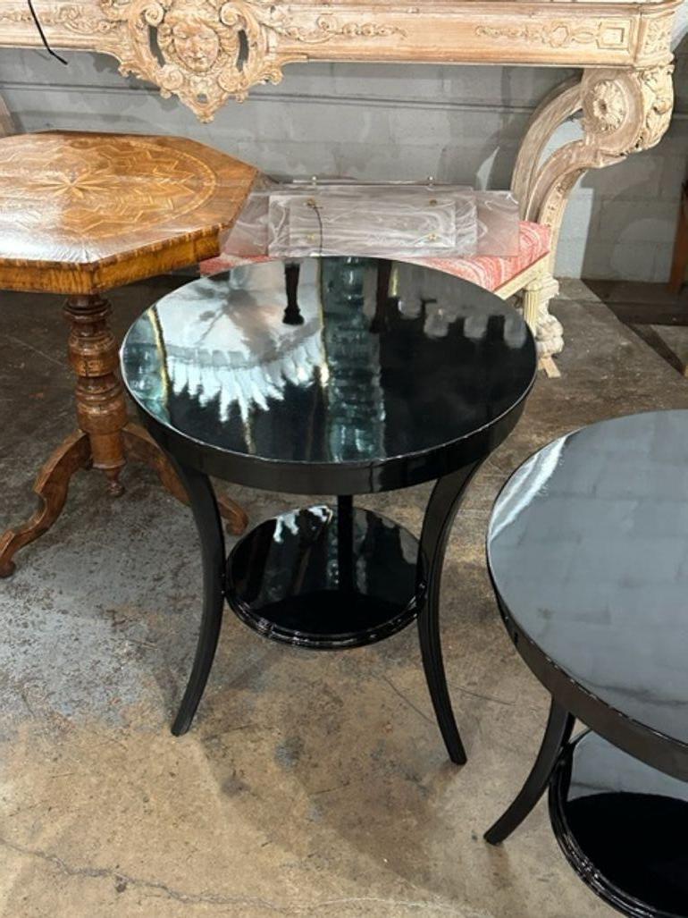 Pair of Italian Art Deco Side Tables In Good Condition In Dallas, TX